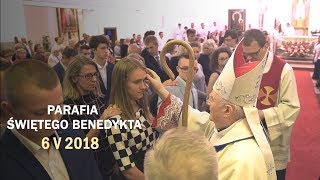 Peregrynacja Obrazu MB Częstochowskiej  - parafia św. Benedykta, Warszawa-Wawer (6 V 2018 r.)