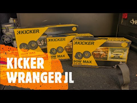 2021 Jeep Wrangler JL Kicker Speaker Upgrade with Demo