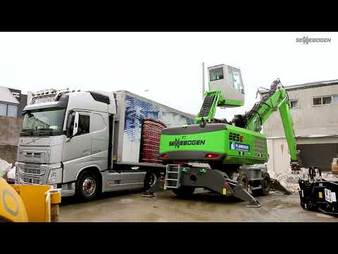 SENNEBOGEN 825 E   Selective dismantling, sorting & loading  one machine for the jobs in demolition