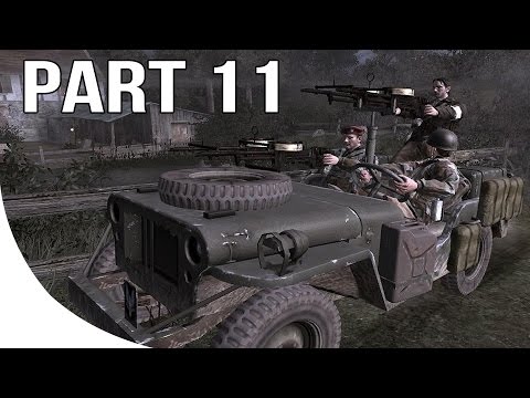 Call of Duty 3 Gameplay Walkthrough Part 11 - No Commentary Let's Play - Hostage