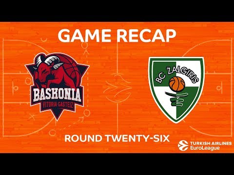 Highlights: Baskonia Vitoria Gasteiz - Zalgiris Kaunas