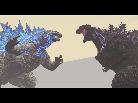 Legendary Godzilla vs Shin Godzilla [SFM]