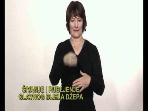 Znakovni jezik pojmovi Kozna galanterija