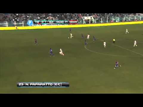 Gol de Norberto Paparatto en contra Tigre 0-1 Quilmes