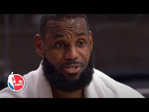 LeBron James reacts to the Lakers' big Game 2 win vs. Heat, talks honoring Kobe | 2020 NBA Finals