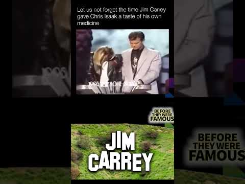 Jim Carrey Kisses Chris Isaak After He Forced Himself on Cameron Diaz #shorts #beforefame