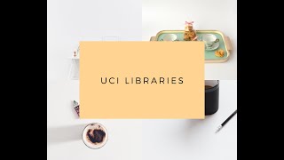 UCI Libraries 2020