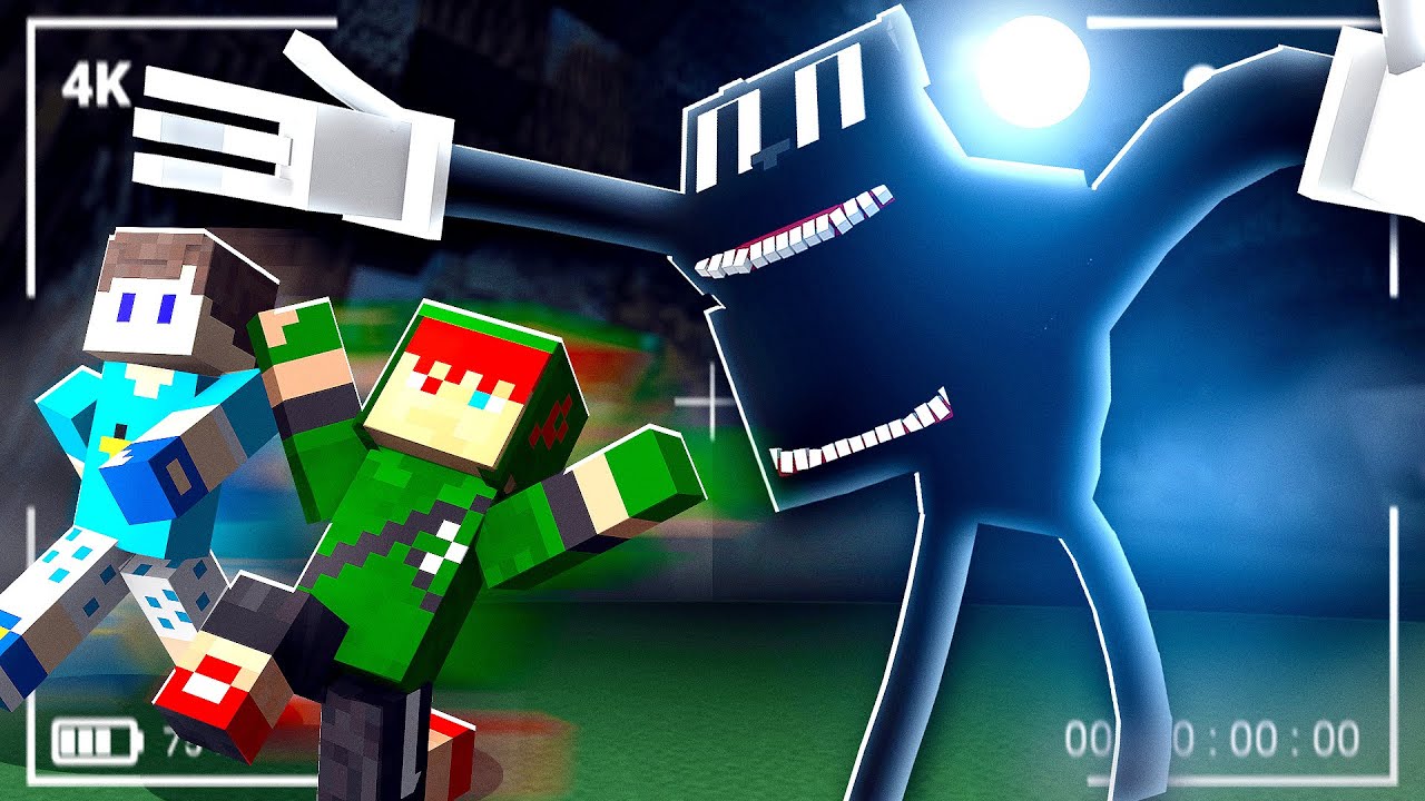 TRYING TO SURVIVE CARTOON CAT IN MINECRAFT!! (DANGER)