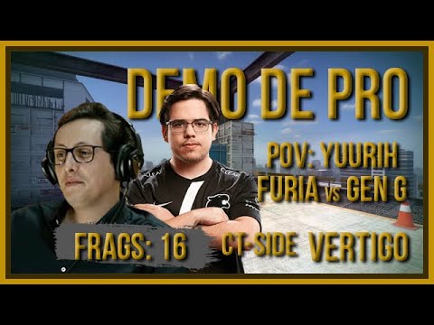 [PT] zorlaK Analisa: PoV YUURIH - FURIA vs GEN G - VERTIGO (CT-SIDE) [Demo de Pro]