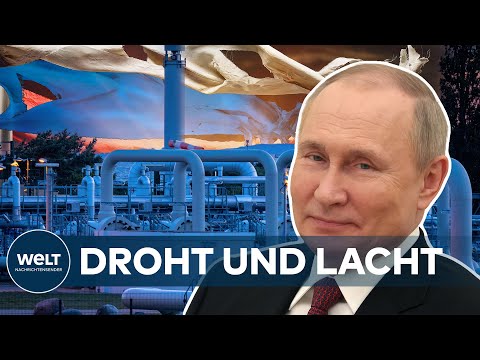 PERFIDER PUTIN: Kreml-Chef droht mit Senkung von Erdgaslieferungen über Nord Stream 1