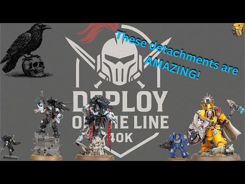 I Love These New Detachments! New Raven Guard and Imperial Fists Rules.