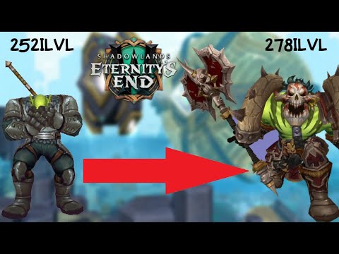 GET iLvL 278+ FAST! What To Do In Shadowlands Patch 9.2: Eternity's End Gearing Guide!
