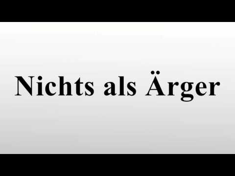 Nichts als Ärger
