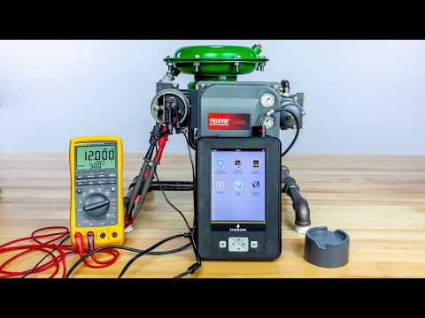 Как выполнить диагностику пошагового теста с помощью мобильного программного обеспечения Fisher ValveLink