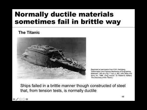 MSE 201 S21 Lecture 27 - Module 3 - Measuring Fracture Toughness