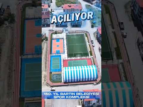 🏟️150. Yıl Bartın Belediyesi Spor Kompleksi Hizmete Açılıyor! #bartın #haber #gündem