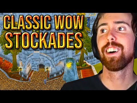 Asmongold FIRST Stockades Dungeon Clear - Classic WoW