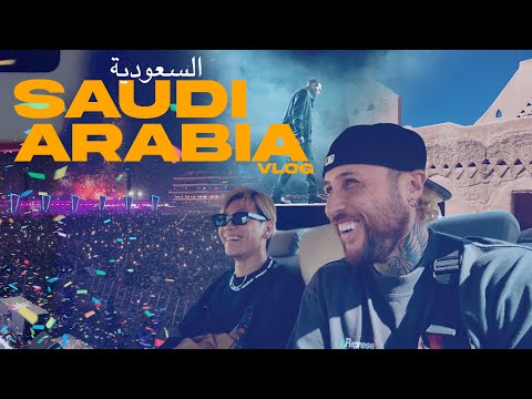 Lance's first time in Saudi Arabia with Chris Brown & The Crew!!