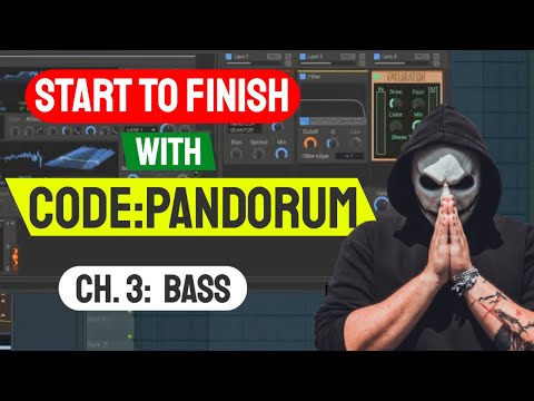 Deathstep Bass - Code:Pandorum Makes Deathstep Bass For a Track (PRESET/FLP)