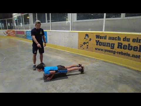 Young Rebels  / Hockey Academy / Summer Training Edition Teil 1: Liegestütze