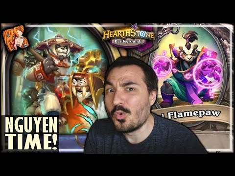 FINALLY A GOOD NGUYEN RUN! - Hearthstone Battlegrounds