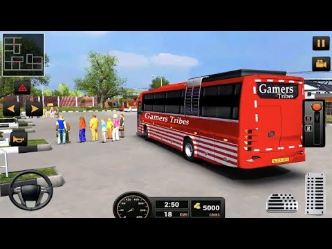 Best Bus Simulator Games For Android Offline | Indian Uphill Bus Simulator 3d Game For Android