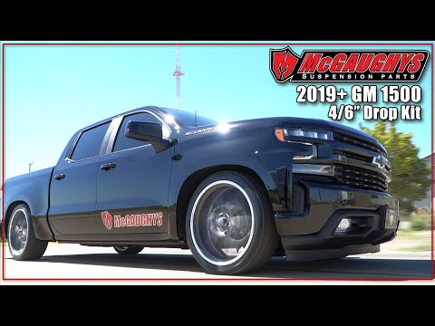 2019+ Chevy 1500 - 4/6" @McGaughys drop kit