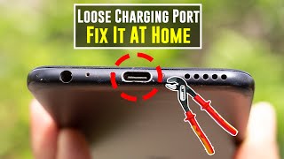 HOW TO FIX ANDROID PHONE CHARGING PORT | NOT CHARGING |  | LOOSE PORT MIA1