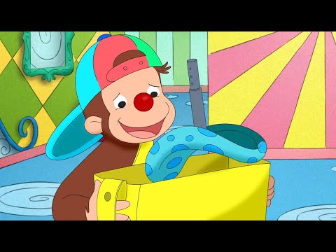 Capa de George, o Curioso | Uma escola muito divertida | Desenhos Animados em Português