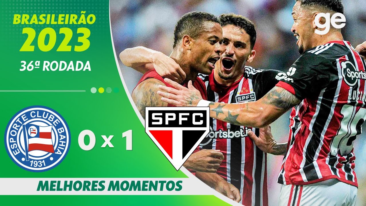 Bahia vs São Paulo highlights