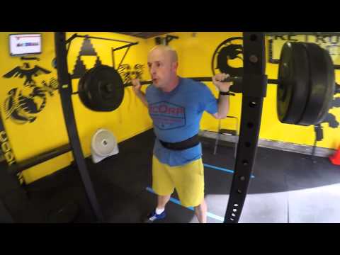 Retro Intensity - 350# Back Squat