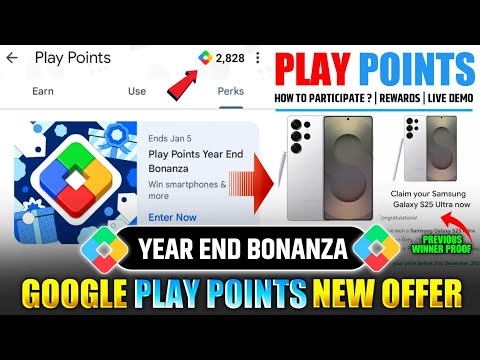 Play Points Year End Bonanza | Google Play Points Year End Bonanza Event | Google Play Points