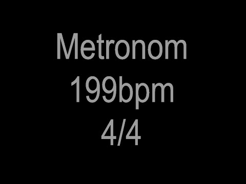 Metronom 199bpm 4/4