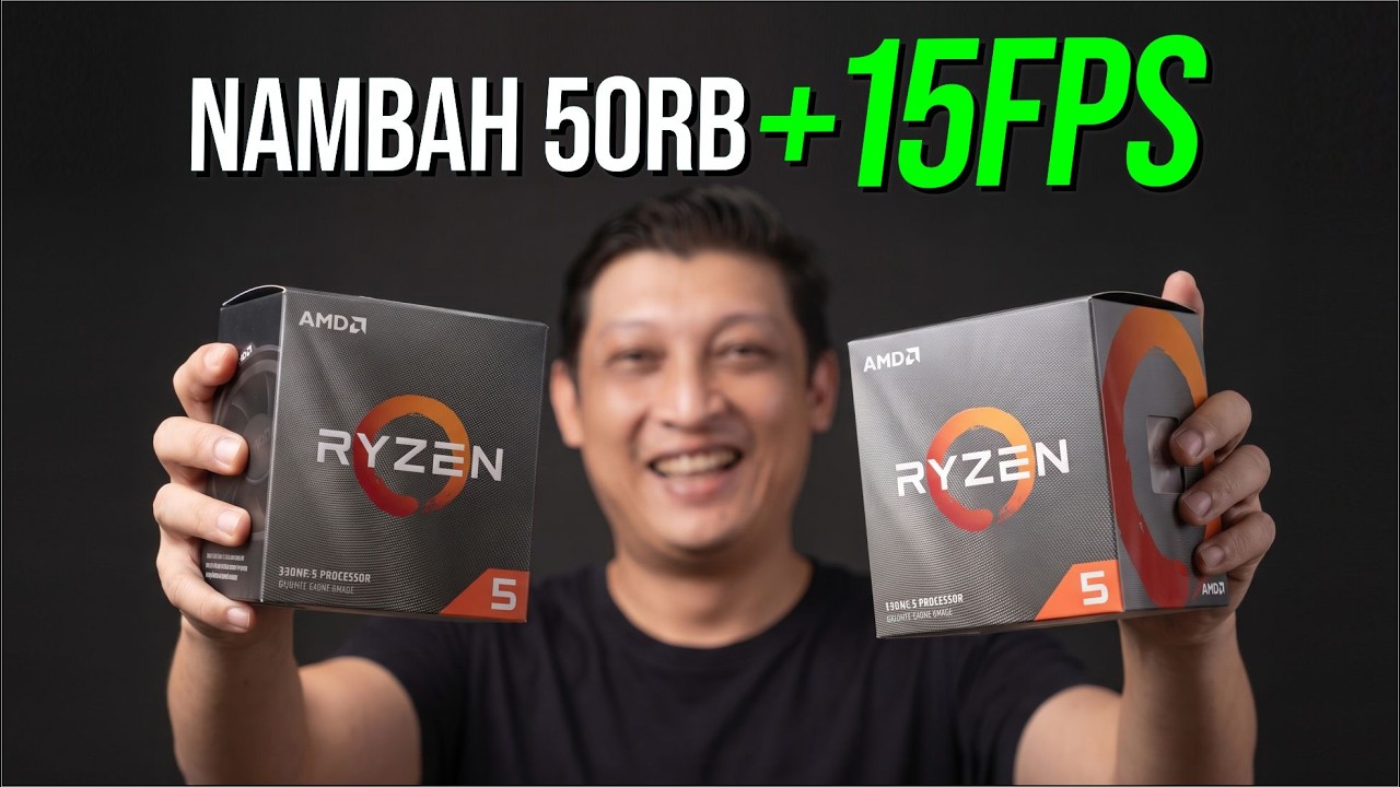 " NEW CPU RYZEN 5 " cuma 1 juta an AM4 , NGACIRR BUAT GAMING