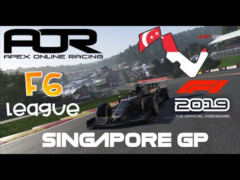 Struggling | Apex Online Racing 🏆 PC F6 League - Singapore 🔥 F1 2019