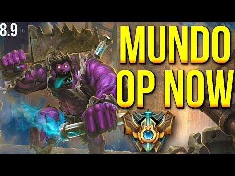 PATCH 8.9 MUNDO IS OP? | EUW Master Dr. Mundo Top Gameplay | S8 - League of Legends