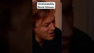 David Gilmour reacting to his unmistakable sound 🎸 #music #pinkfloyd #davidgilmour #reaction
