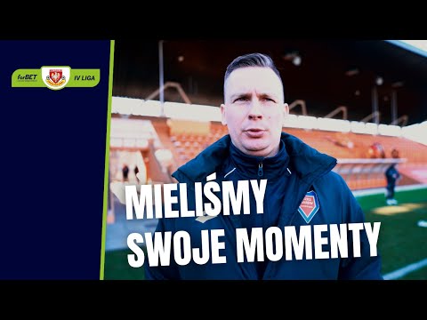 ANDRZEJ SIERADZKI TRENER NARWII OSTROŁĘKA O MECZU Z HUTNIKIEM WARSZAWA 💬 | forBET IV LIGA