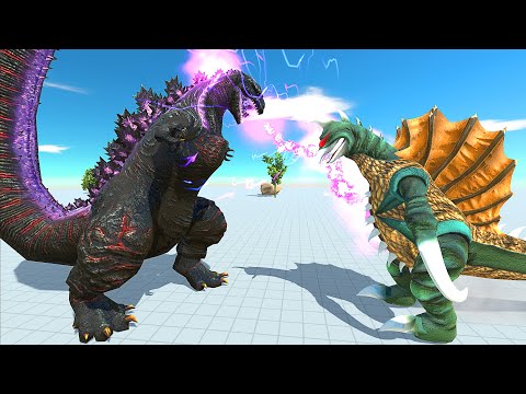 Shin Godzilla vs Gigan - Animal Revolt Battle Simulator