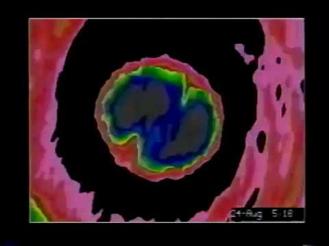 1992 Andrew - Miami, FL; Tampa Bay, FL; New Orleans, LA; Lake Charles, LA WSR-57 Radar Animations