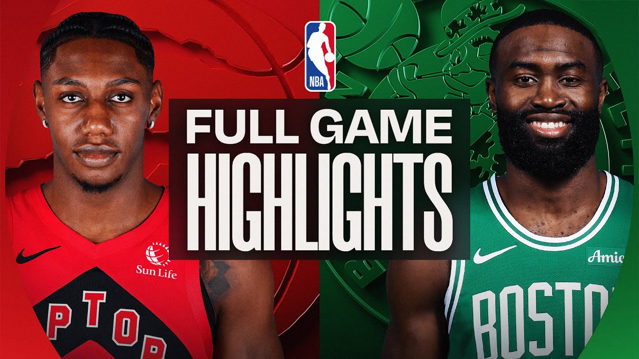 RAPTORS at CELTICS | FULL GAME HIGHLIGHTS | January 9, 2026