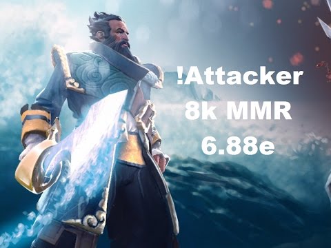 !Attacker - 8k MMR Kunkka MID 6.88e