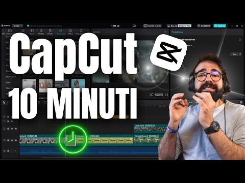 CAPCUT IN 10 MINUTI: vi presento il MIGLIOR VIDEO EDITOR