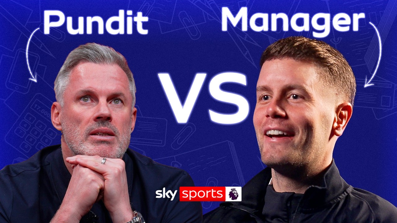 Jamie Carragher vs Fabian Hurzeler | Manager vs Pundit 🏆