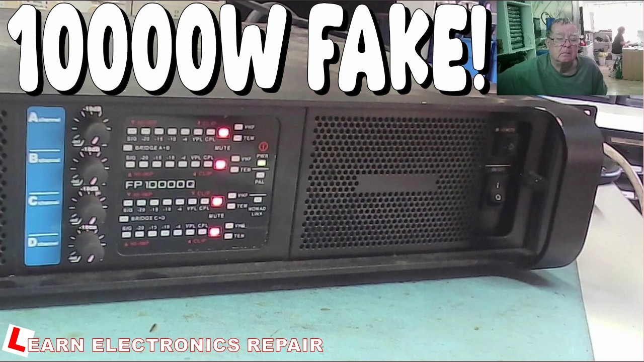 Why Is This FP10000Q 10KW Amplifier Stuck In Protect Mode?