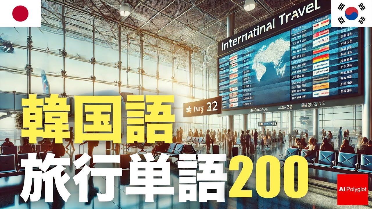 韓国語旅行単語200 | 聞き流し episode artwork