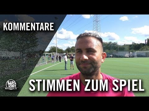 Die Stimmen zum Spiel | FFV Sportfreunde 04 - FV Stierstadt (2.Spieltag, Gruppenliga West)