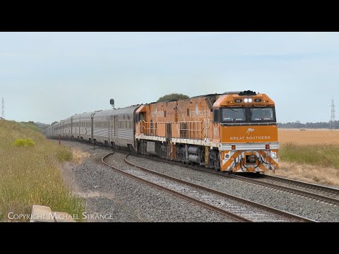 JBRE 2TA8  Great Southern Luxury Passenger Train (21/12/2022) - PoathTV Australian Railways