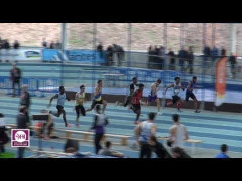 Nantes 2017 : Finale 60 m Cadets (Tom Rochet en 6''90)