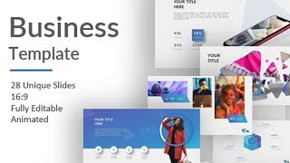 Pitch deck template in powerpoint. Powerpoint tricks